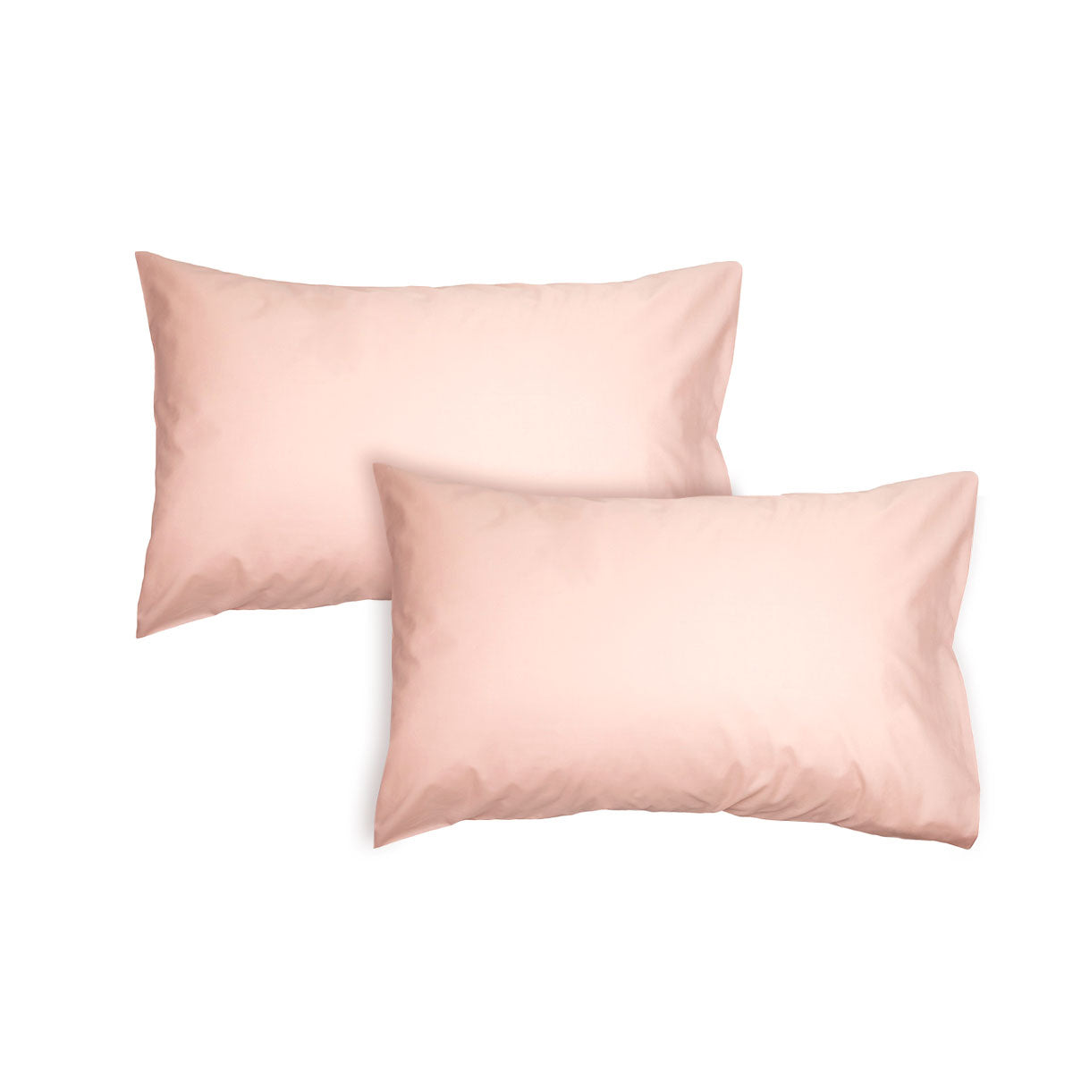Algodon 300TC Cotton Standard Pillowcases, 2 Pack – Pink
