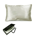 Ardor Mulberry Silk-Front Standard Pillowcase – Silver Nights, 51 × 76 cm