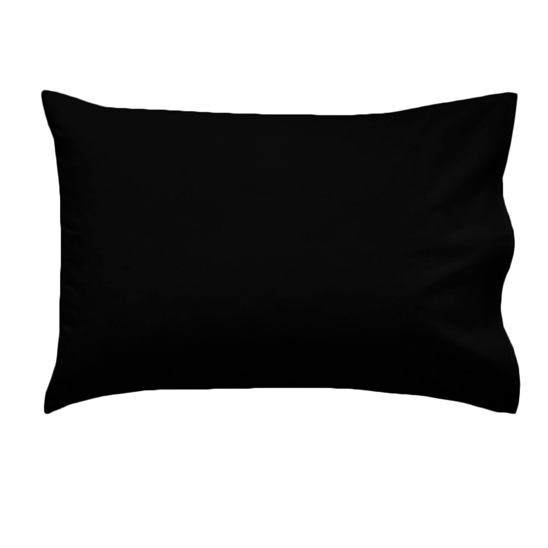 Essentially Home Living Queen Pillowcase – Black, 53 × 78 cm