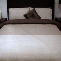 Essentially Home Living Three-Tone Bedding Set – Chocolate, Single