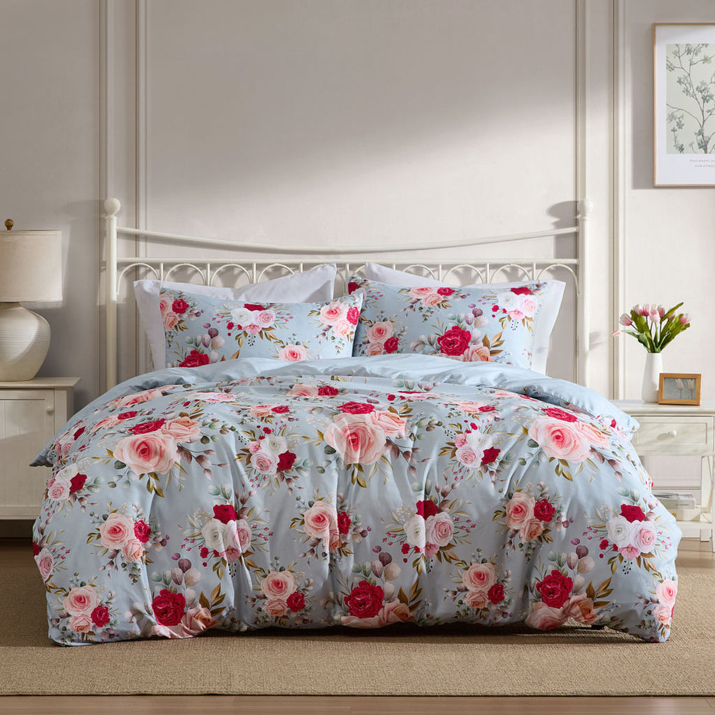 Ardor Amelie Floral-Printed Quilt Cover Set – Multi, King
