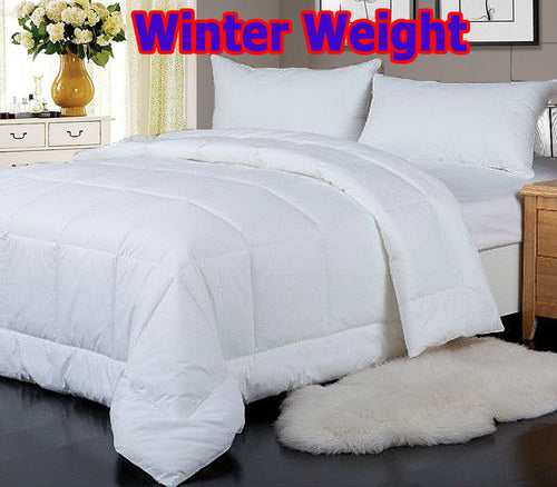 400GSM Microfibre Quilt with Box Stitching – King