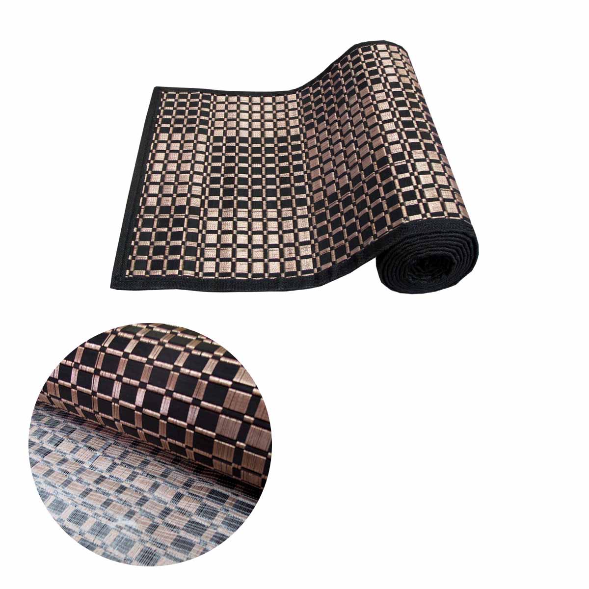 Evie Bamboo Table Runner – Bronze