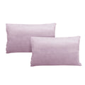 Alastairs Augusta Flannel-Fleece Standard Pillowcases, 2 Pack – Blush