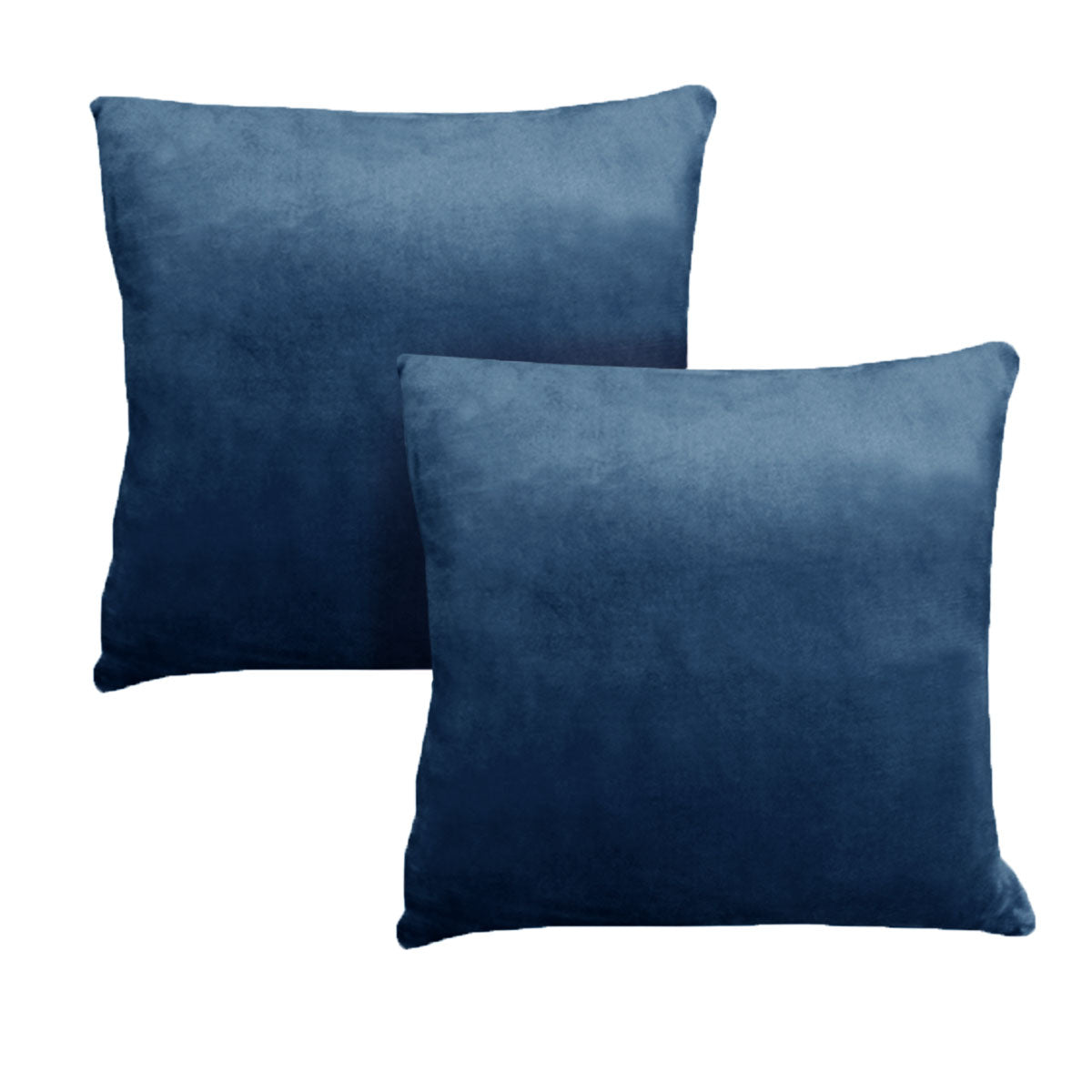 Alastairs Augusta Flannel-Fleece European Pillowcases, 2 Pack – Navy