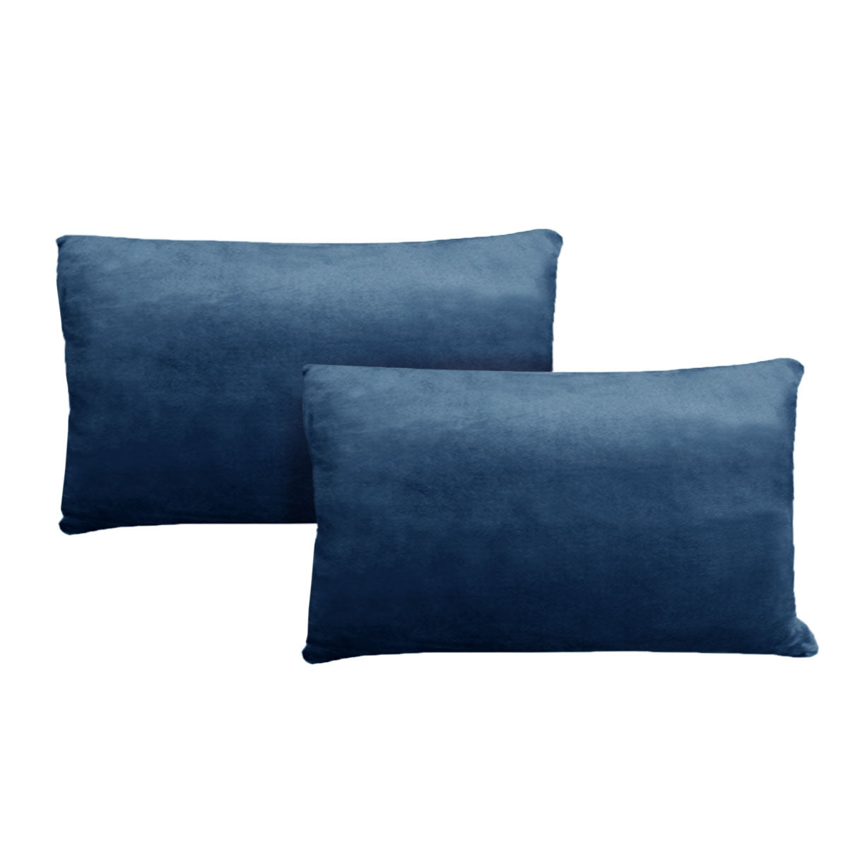Alastairs Augusta Flannel-Fleece Standard Pillowcases, 2 Pack – Navy