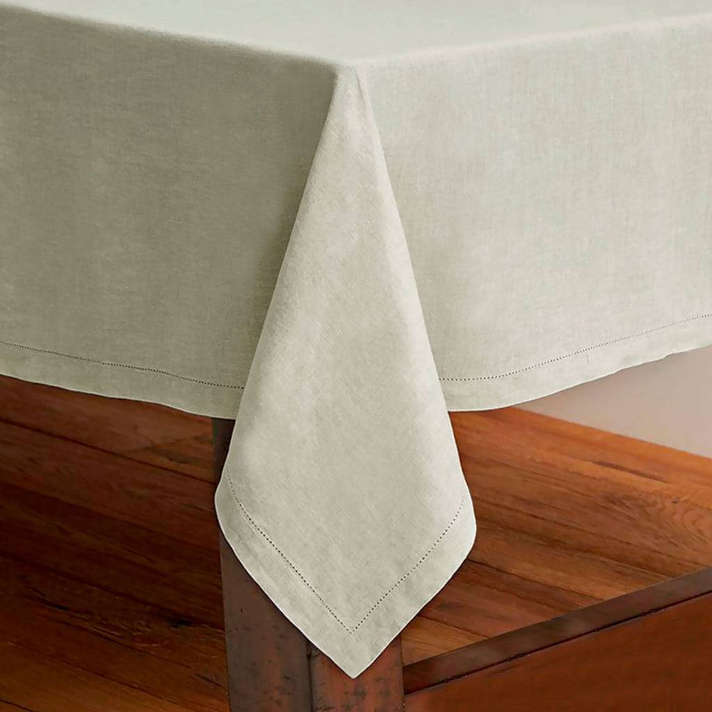 Rans Cotton Hemstitch Tablecloth – Beige