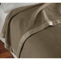 400GSM Pure Wool Blanket – Mocha, Queen