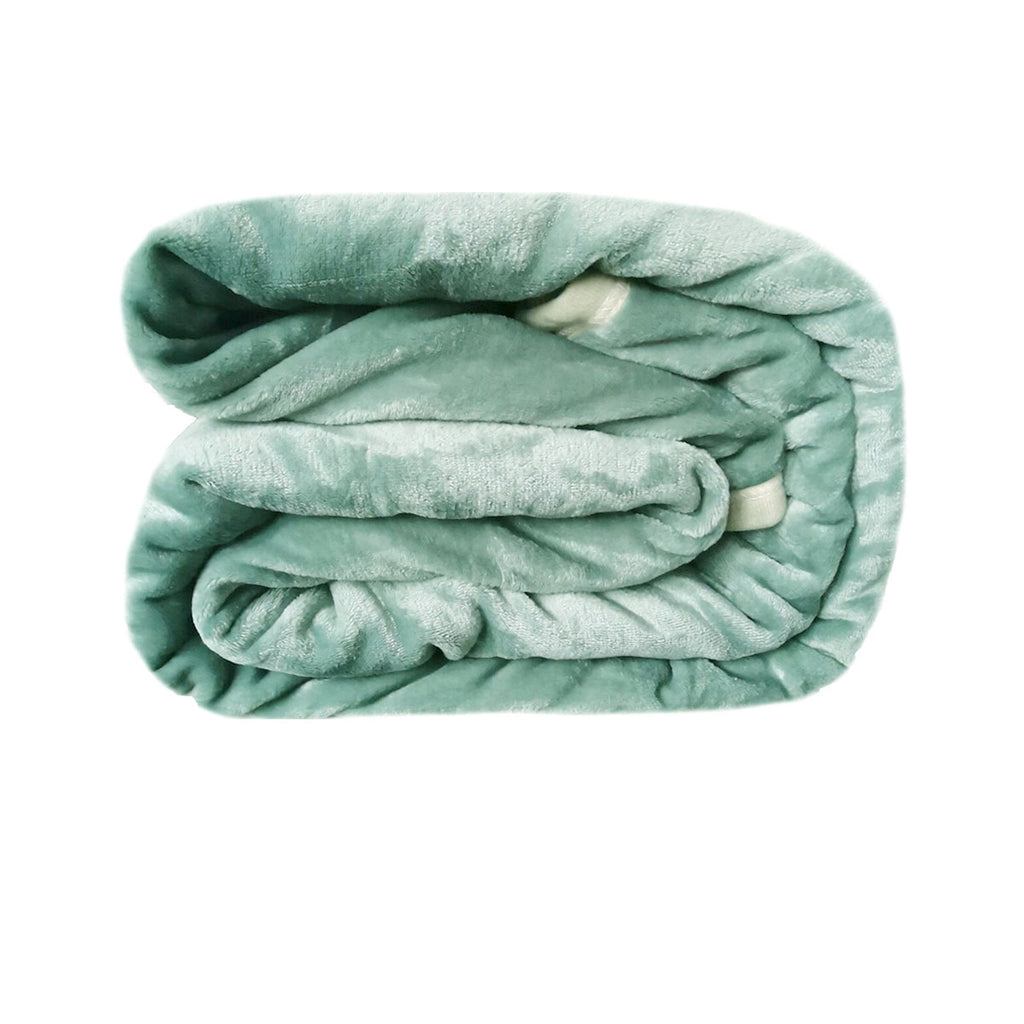 550GSM 2-Ply Mink-Style Blanket – Frost, Queen/King