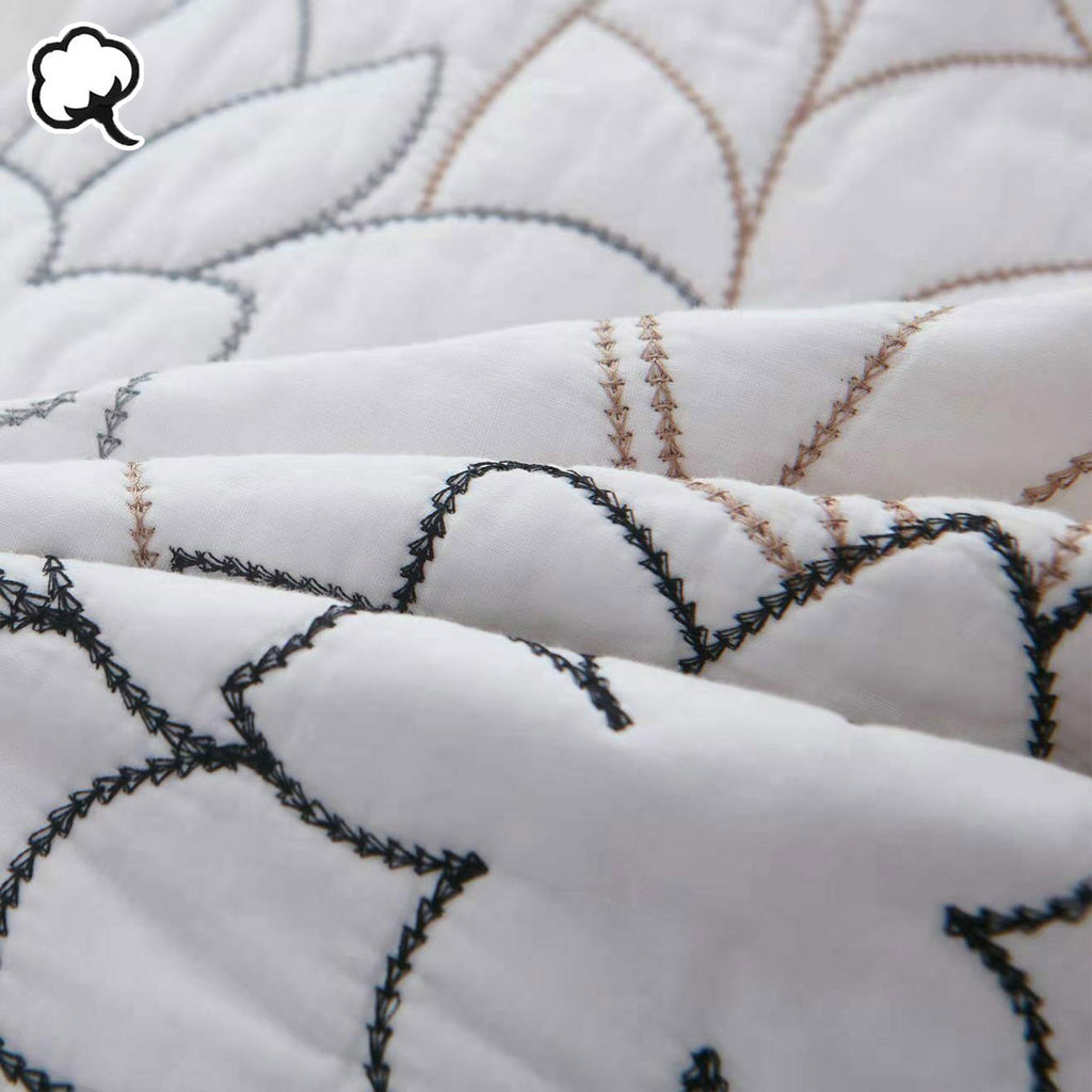 Eliana Cotton Coverlet Set – Queen