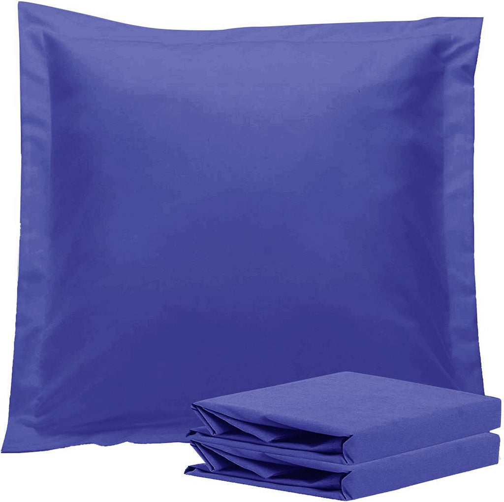Ultra-Soft European Microfibre Pillowcases, 2 Pack – Royal Blue