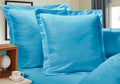 Ultra-Soft European Microfibre Pillowcases, 2 Pack – Light Blue