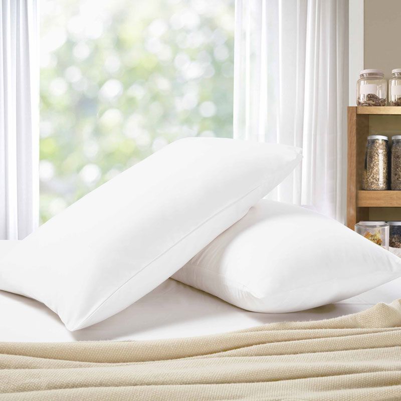 Ultra-Soft Standard Microfibre Pillowcases, 2 Pack – White