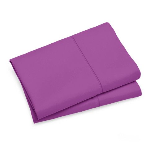 Ultra-Soft Standard Microfibre Pillowcases, 2 Pack – Purple