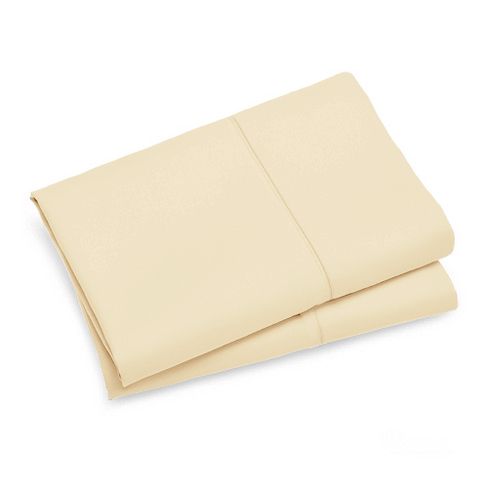 Ultra-Soft Standard Microfibre Pillowcases, 2 Pack – Cream