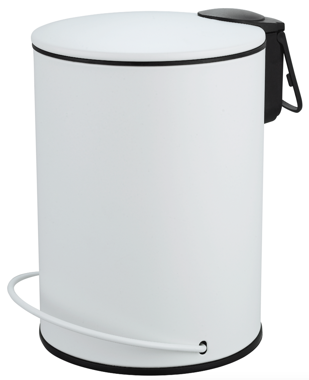 3L Soft-Close Pedal Bin – White