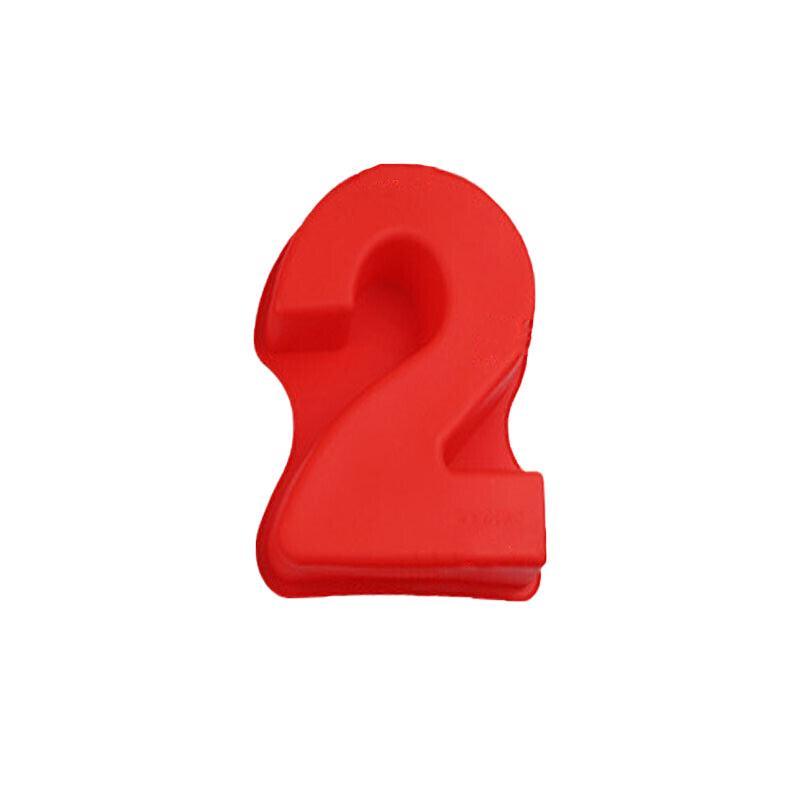 10 Inch Silicone Number Cake Mould Birthday Baking Pan Fondant Tools - 3