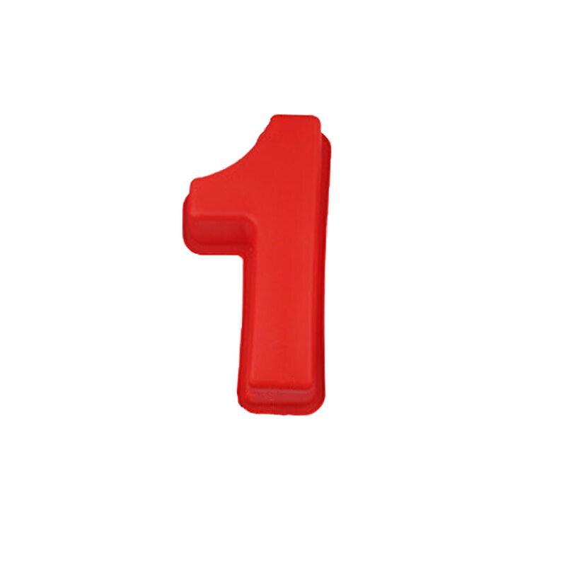 10 Inch Silicone Number Cake Mould Birthday Baking Pan Fondant Tools - 8