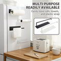 Self-Adhesive Paper Towel Holder – Black