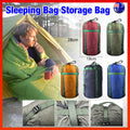 Camping Sleeping Bag Compression Sack Waterproof Outdoor Storage Bag - Army Green