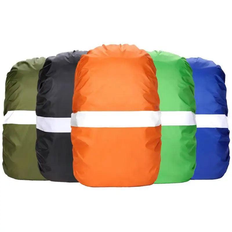 XS Outdoor Foldable Backpack WaterProof Rain Cover Rucksack Camping Travel Bag - Orange