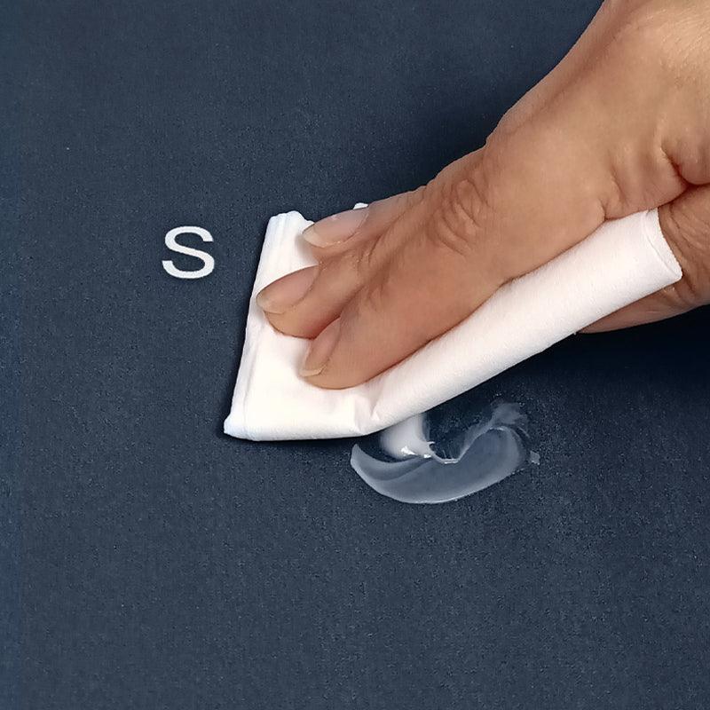 40*60CM Super Absorbent Floor Mat Soft Quick-Drying Non-Slip Diatom Mud Bath - Blue-Oval