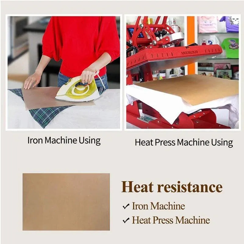 High Temperature Resistant Household Baking Paper Baking Sheet Cloth Non-Stick - White 40*60CM