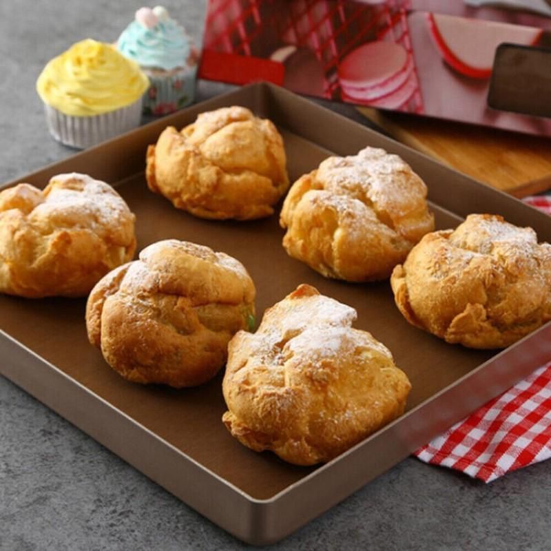 High Temperature Resistant Household Baking Paper Baking Sheet Cloth Non-Stick - White 40*60CM