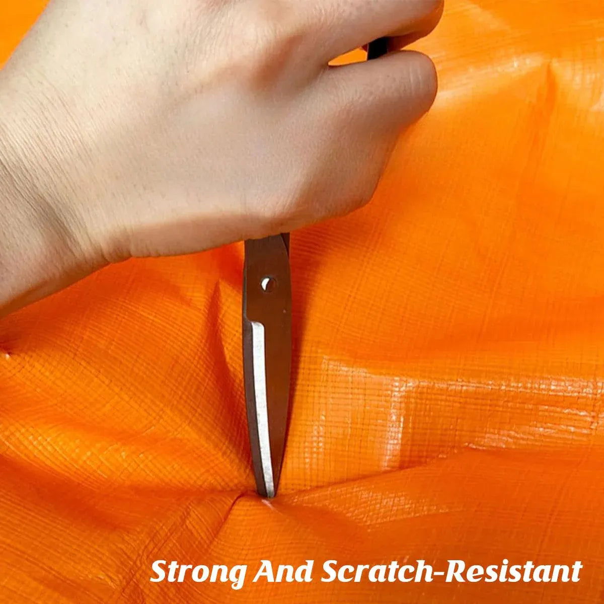 Waterproof Drawstring Moving Bag Large Packing Transfer Bag for Travel Storag - Orange