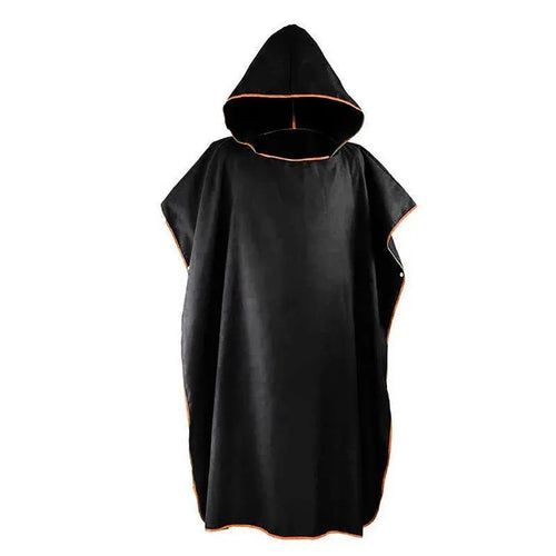 Adult Hooded Changing Robe and Beach Towel Poncho – Blue