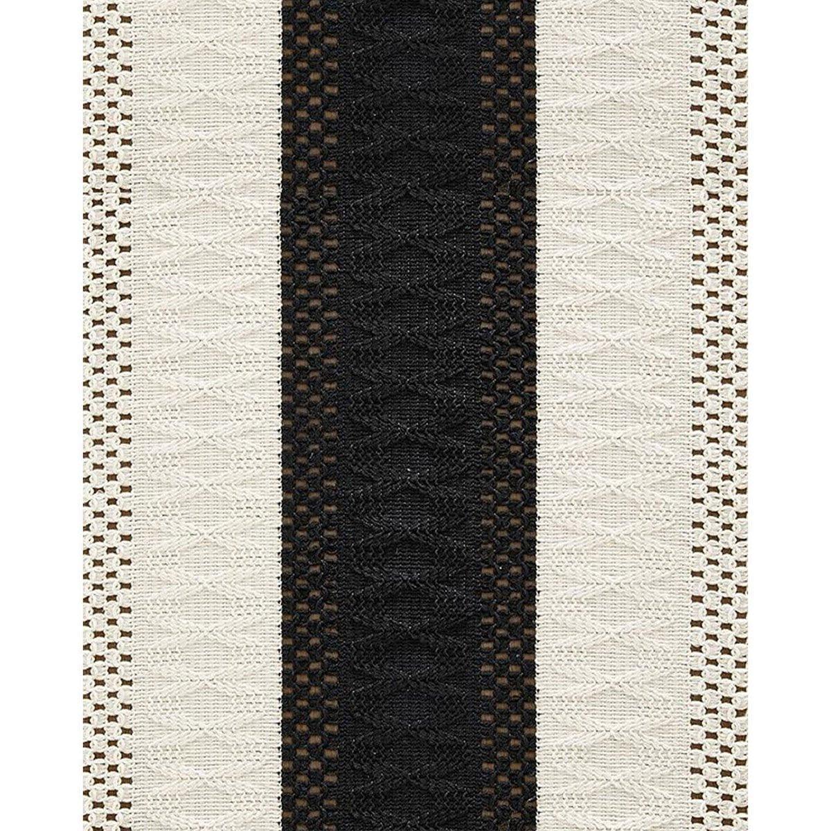 Cotton-Linen Tassel Table Runner – Light Brown
