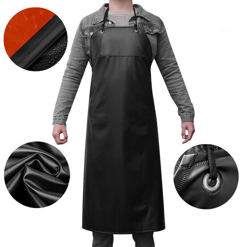 PVC Protective Work Apron – Black