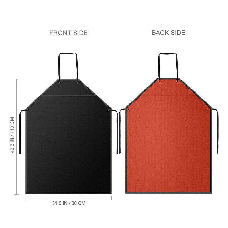 PVC Protective Work Apron – Black
