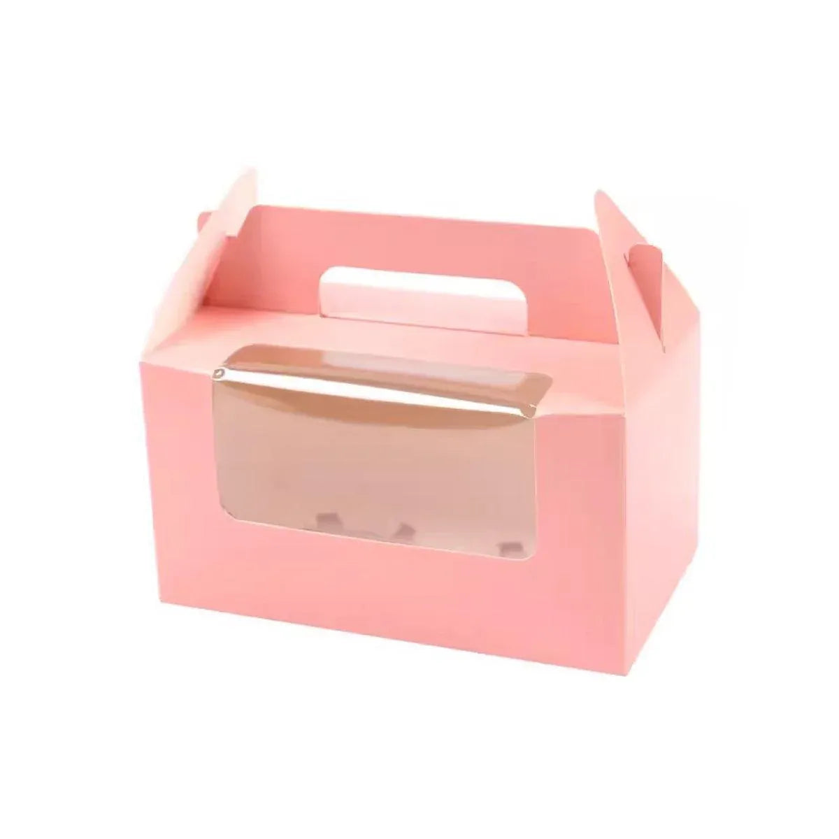 25-Pack 2-Cup Cupcake Boxes – Pink