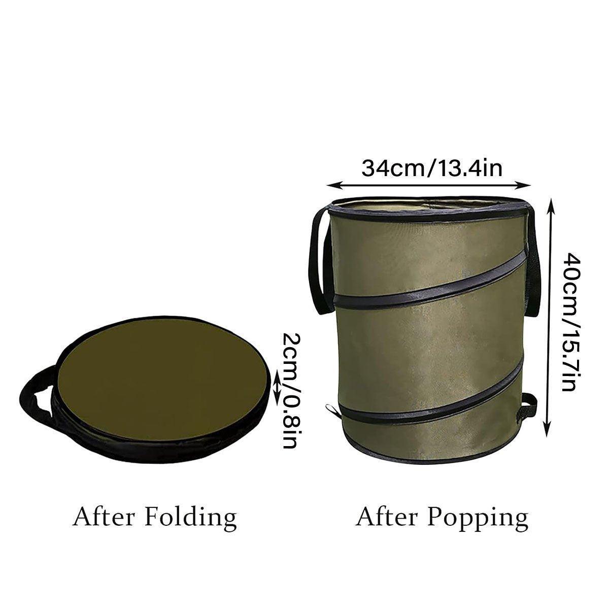 Folding Garden Leaf & Camping Bin