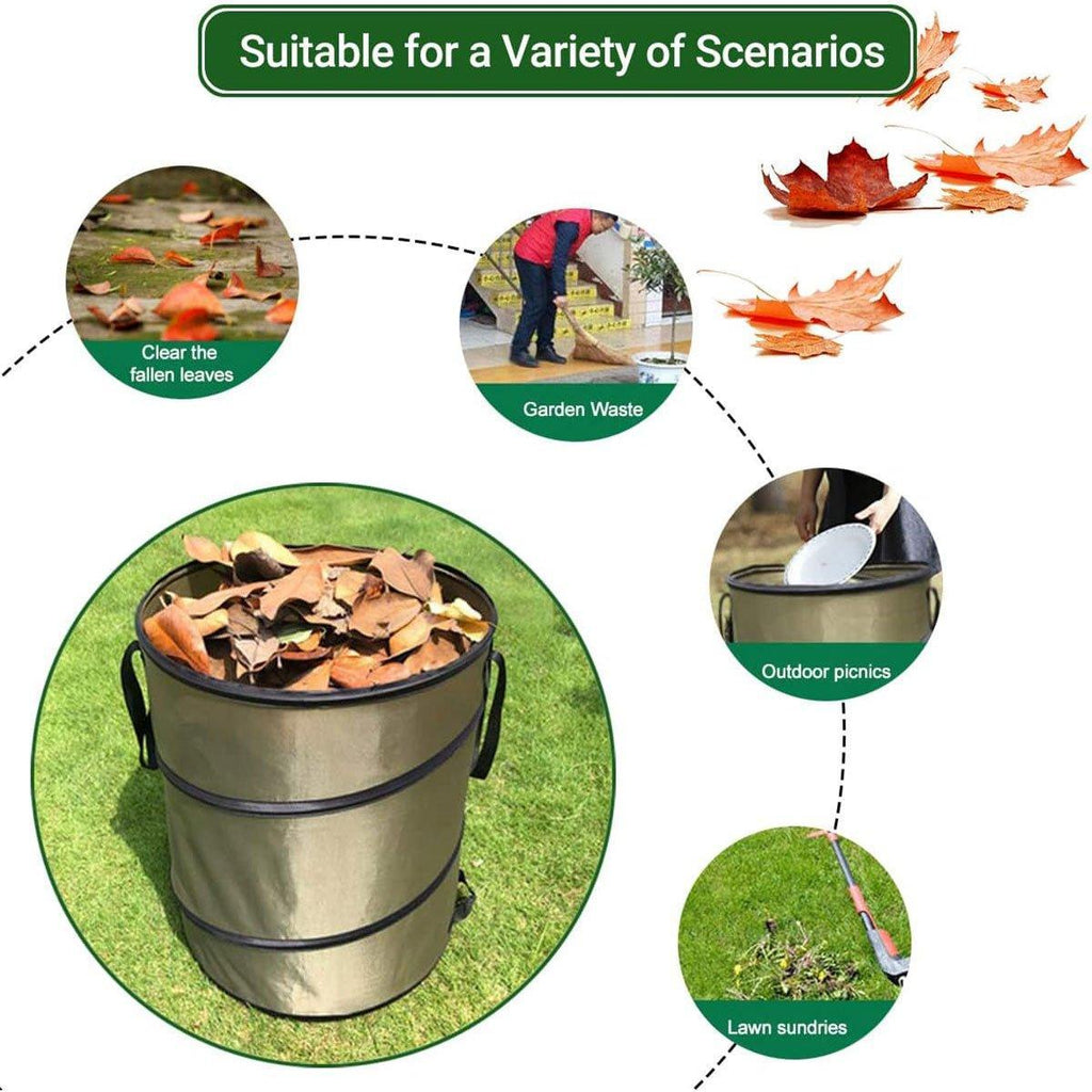 Folding Garden Leaf & Camping Bin