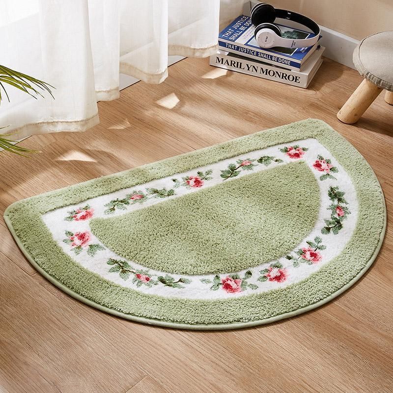 Non Slip Entry Mat Indoor Outdoor Mat Washable Foot Mat Foyer Bedroom - Blue
