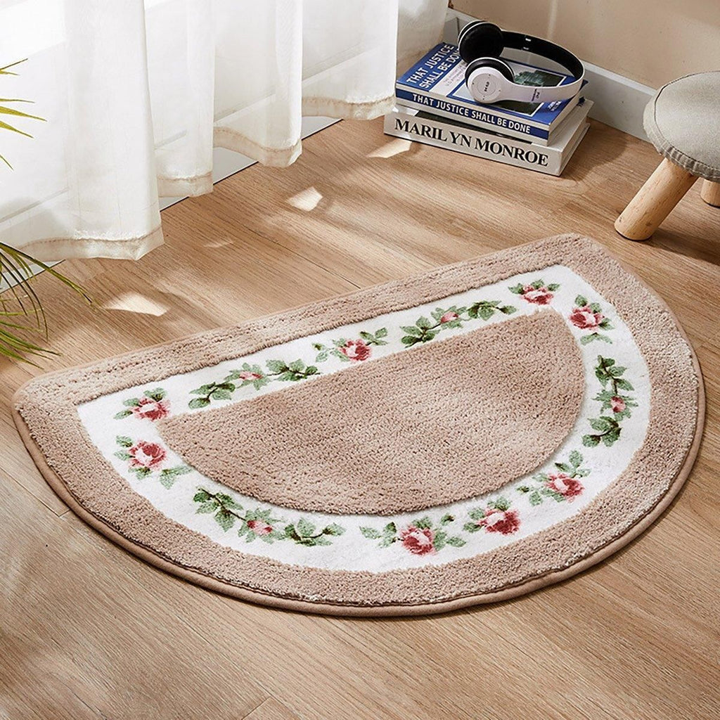 Non Slip Entry Mat Indoor Outdoor Mat Washable Foot Mat Foyer Bedroom - Pink