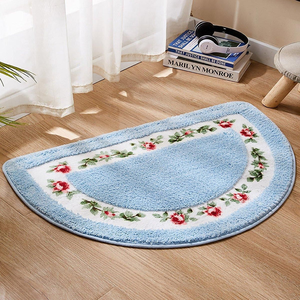 Non Slip Entry Mat Indoor Outdoor Mat Washable Foot Mat Foyer Bedroom - Red