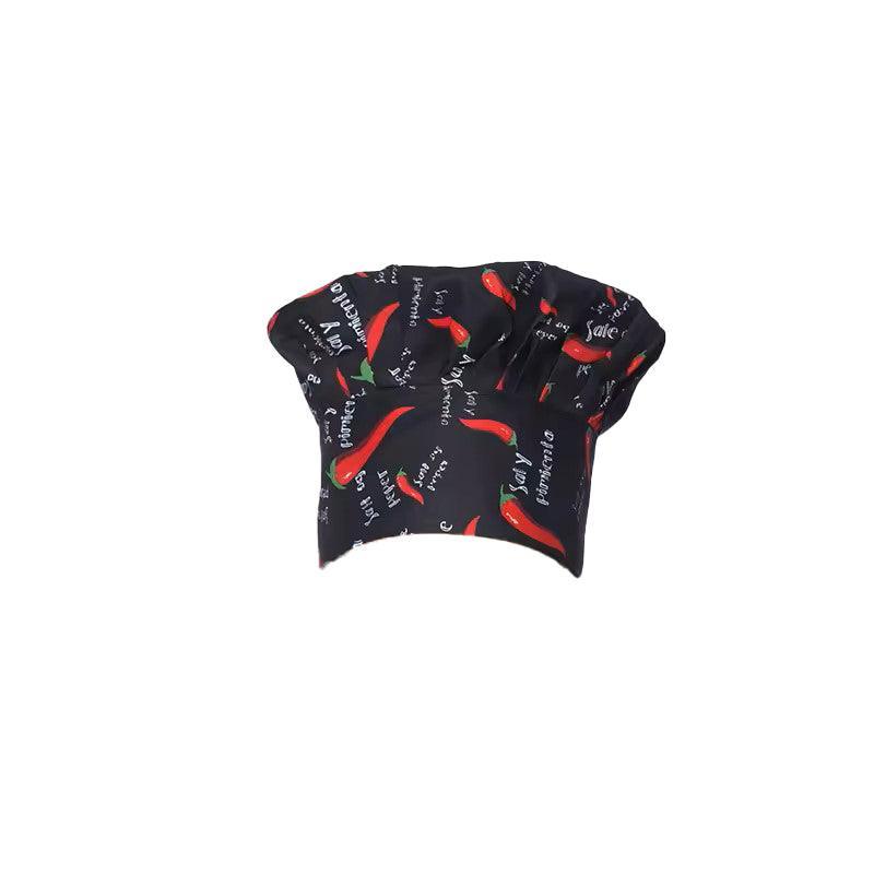 Adjustable Chef Cap – Black & White