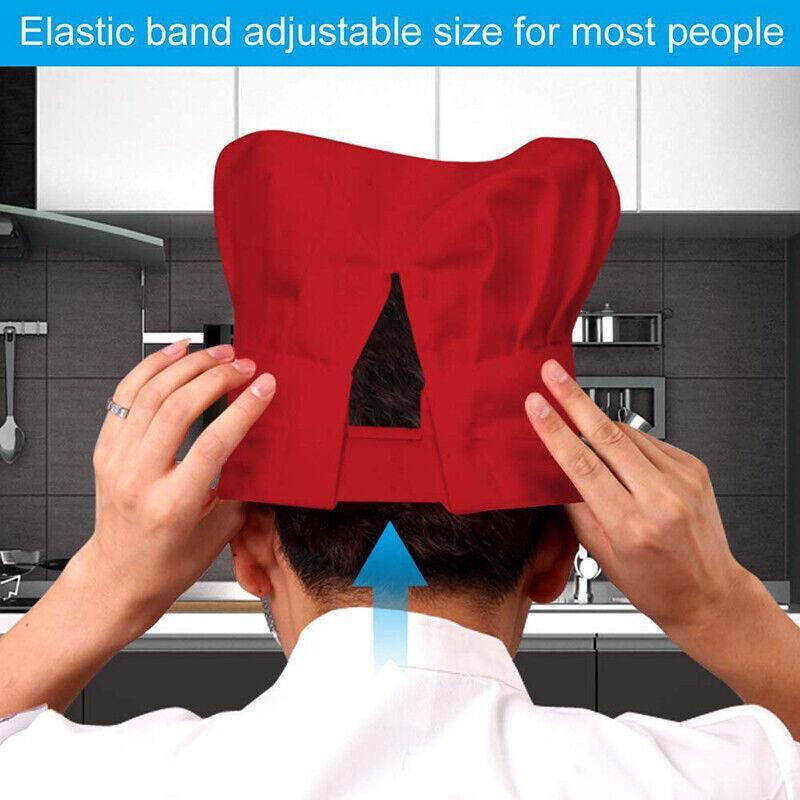 Adjustable Chef Cap – White