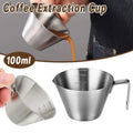 100ml Stainless Steel Espresso Measuring & Pouring Cup