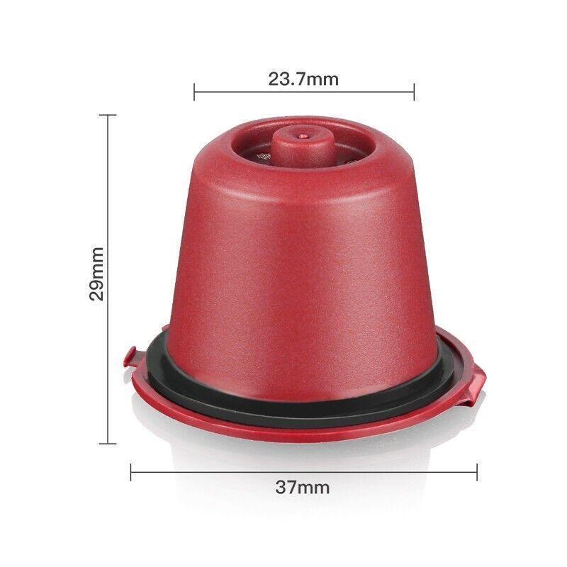 Reusable Coffee Capsules for Compatible Nespresso Machines – 6 Pack