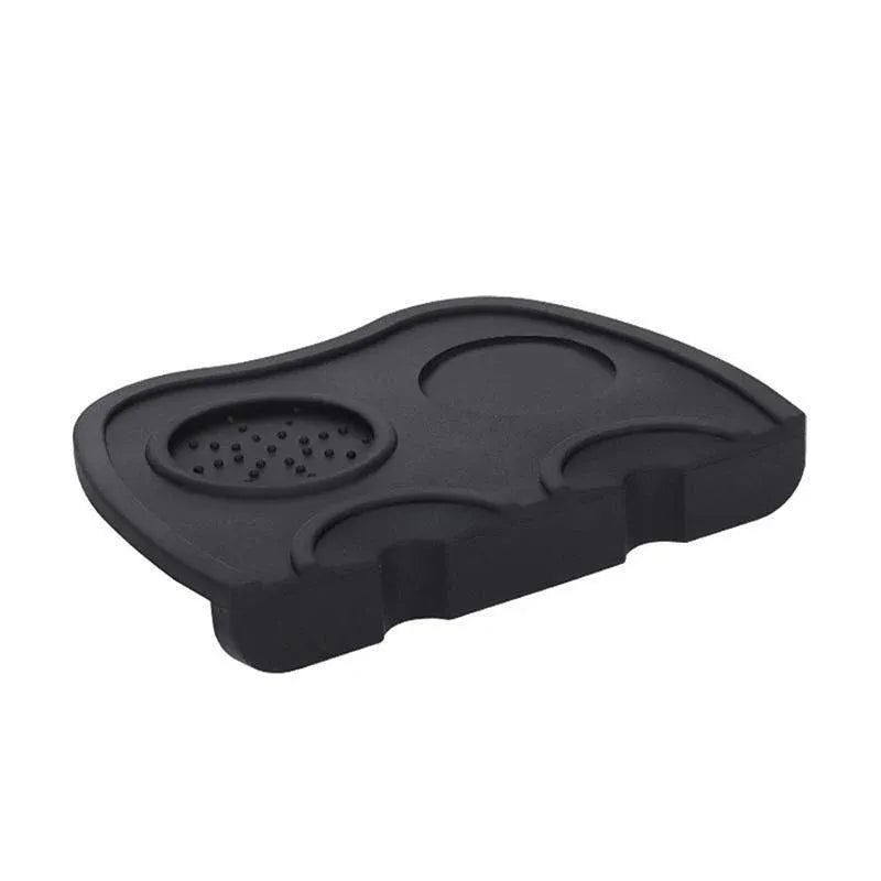 Double-Slot Silicone Espresso Tamping Mat – 21 × 15cm