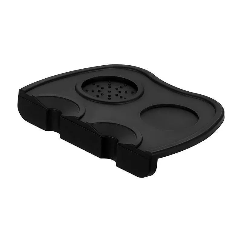 Double-Slot Silicone Espresso Tamping Mat – 21 × 15cm