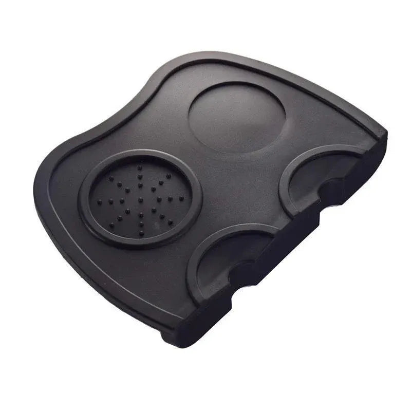 Double-Slot Silicone Espresso Tamping Mat – 21 × 15cm