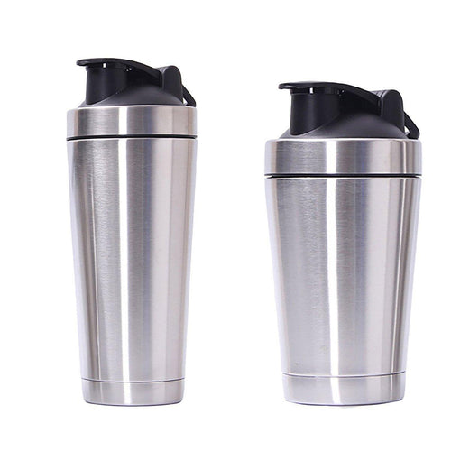 750ml Stainless Steel Insulated Protein Shaker Bottle