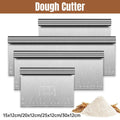 Stainless Steel Dough Cutter Knife Measurement Scraper Pastry Baking Tool - 15cm