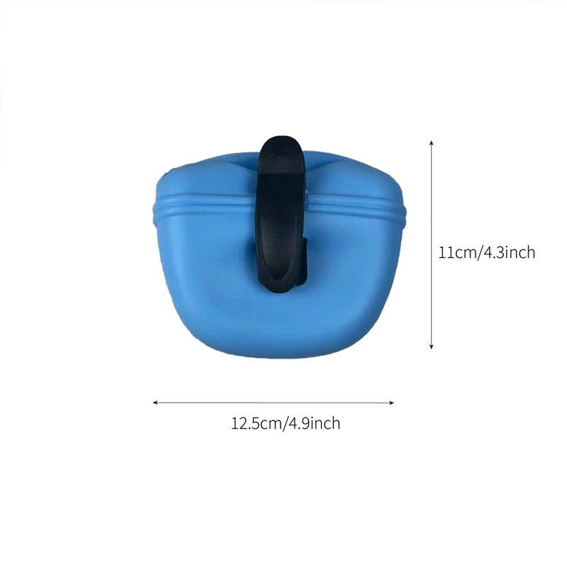 Dog Training Silicone Treat Bag