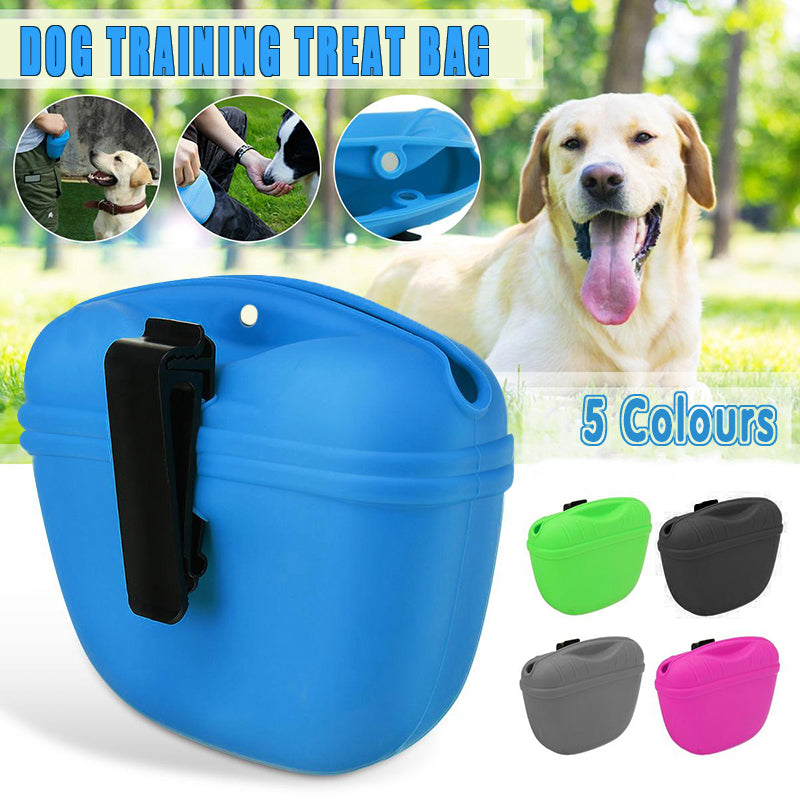 Dog Training Silicone Treat Bag